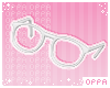 ୨୧ big glasses | wht