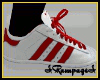 RP l Wht/Red Adida's S/t