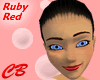 CB Ruby Red Makeup skin