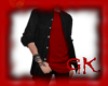 (GK) Black Shirt Red T