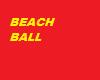 Red Beach Ball
