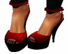 Red Platform shoes