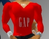 {JB} Gap Top Red Male