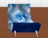 blue rose moon chair
