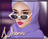 & Hijab Pelangi Lavender