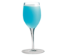 Sparkling Blue Champagne