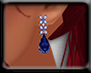 {J} Sapphire Ivy Earring