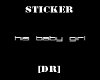 [DR] BabyGirl Sticker