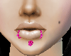 *-*Pink Lip Piercing