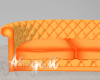 Model Agency Orange sofa