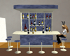 Blue suede bar/animated