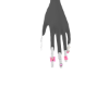 WHITE NAILS- CHARMS