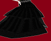Long black Goth skirt