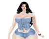cc DENIM Skirt