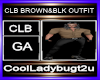 CLB BROWN&BLK OUTFIT