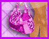 pink  hobo handbag