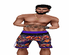 Island Trunks purple