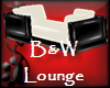 [tes]B&W Chunky Lounge