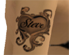 BBJ arm tattoo Steve