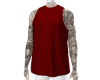 WJ-Tank Tatted Red