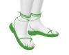 Macy's Green Sandals