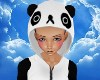 Panda Hoodie-Up
