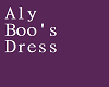 Aly's Dress
