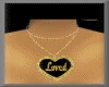 [xo]loved heart necklace