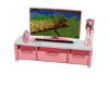 Pink Animated Tv Gamer
