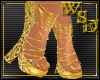Empress Gold  Heels