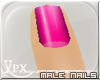 .xpx. Hot Pink Nails-M