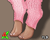 Y- Xmas Pink Socks