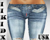 {USK} Bmxxl Faded Jeans