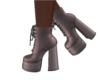 Fall Boots gray beige la