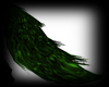 Green/Black Wolf Tail