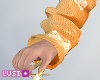 ♥ Orange Gloves