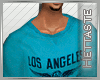 [H] LA clean blue top
