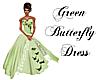 Green Butterfly Dress
