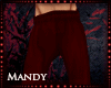 xMx:Red Sweatpants
