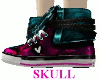 SKULL)emo color shoe
