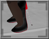 Black n Red Nylon Heel