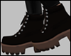 E* Black Platform Boots