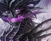 Purple And Black Dragon
