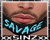 X SAVAGE BLUE MASK X