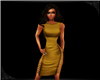 Nicoleta Dress Gold