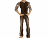 Male Full Outfit Brown