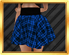 ! Blue plaid Skirt