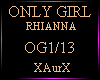 ONLY GIRL