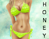 *h* Lime Frill* Bikini