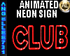 NEON CLUB SIGN ANIMATED